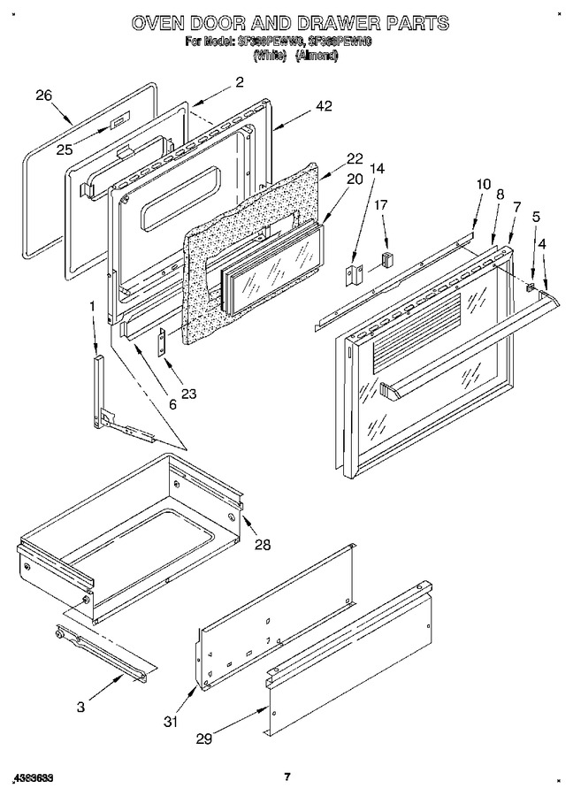 Diagram for SF388PEWN0
