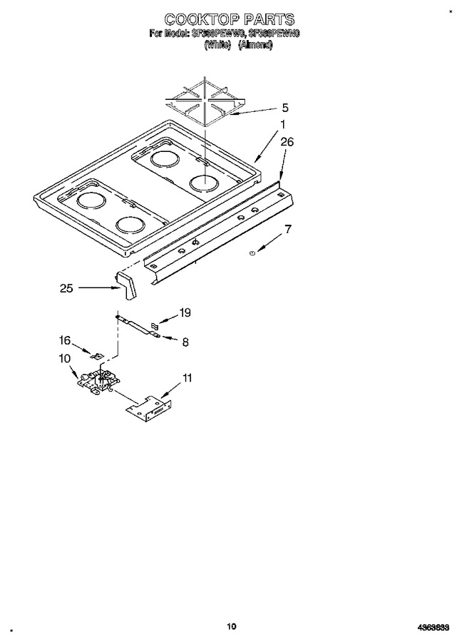 Diagram for SF388PEWN0