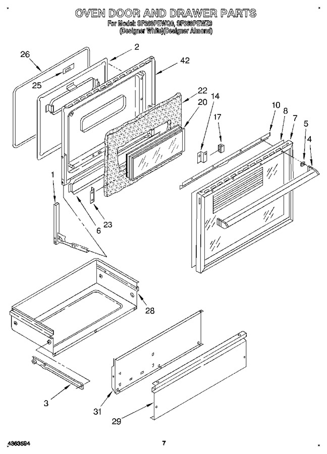 Diagram for SF388PEWQ0