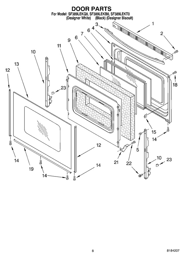 Diagram for SF389LEKB0