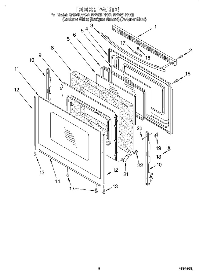 Diagram for SF395LEEZ0