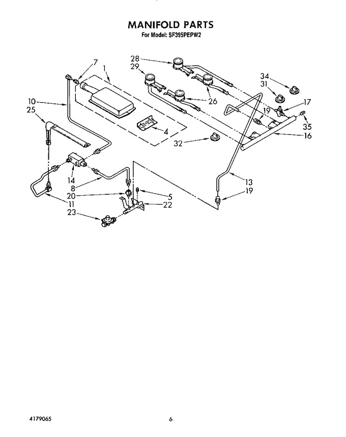 Diagram for SF395PEPW2