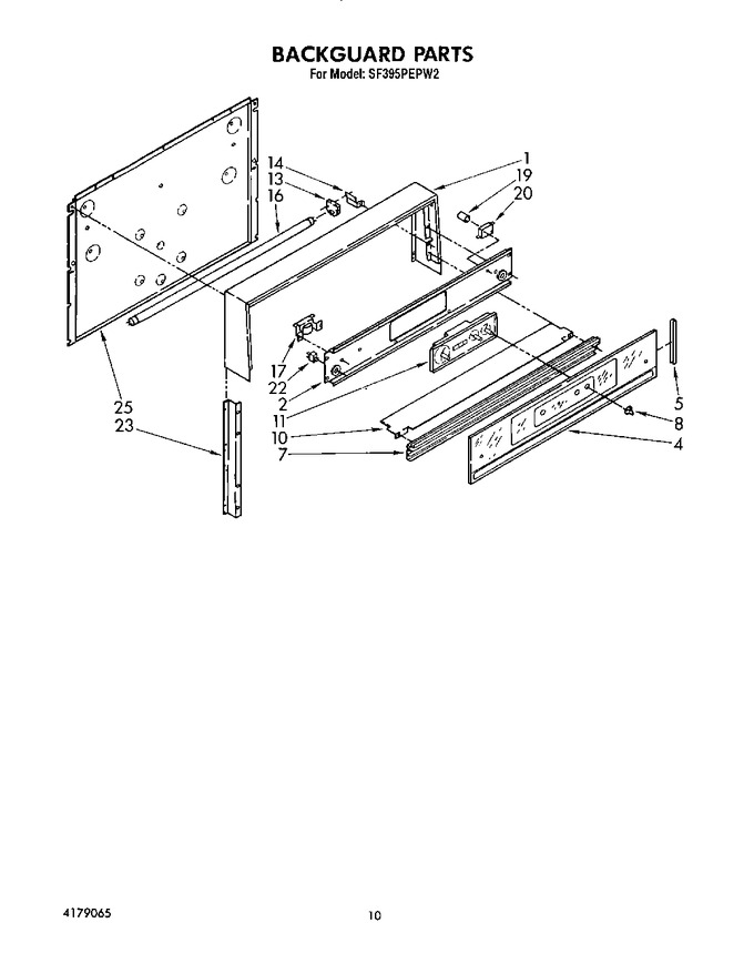 Diagram for SF395PEPW2