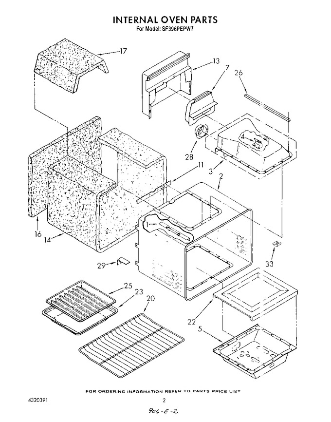 Diagram for SF395PEPW7