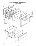 Diagram for 06 - Oven Door And Drawer
