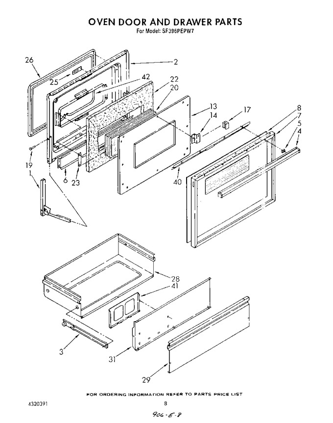 Diagram for SF396PEPW7
