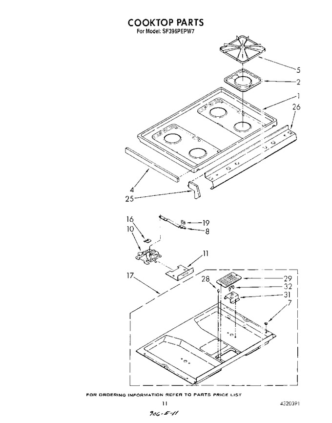 Diagram for SF396PEPW7