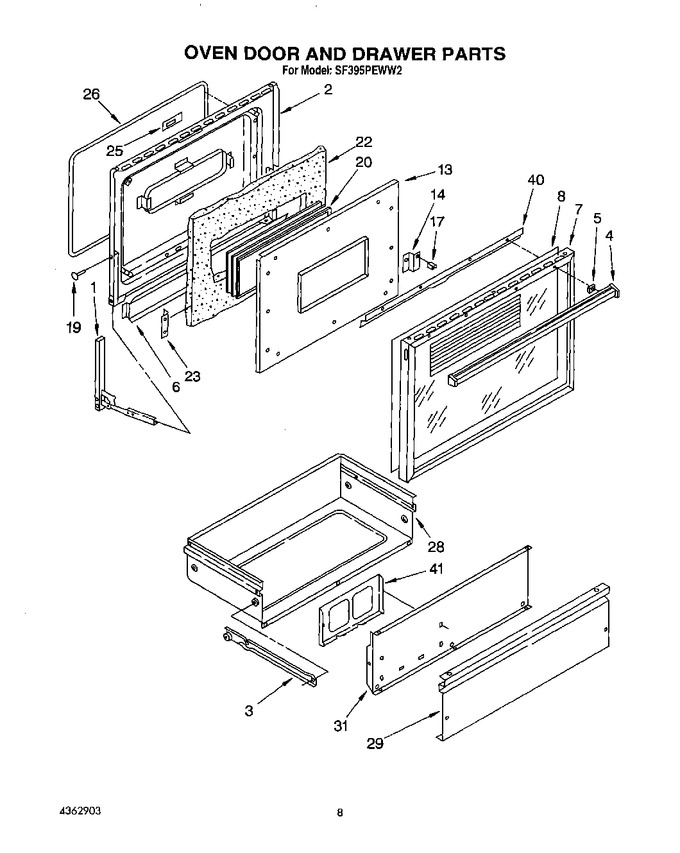 Diagram for SF395PEWN2