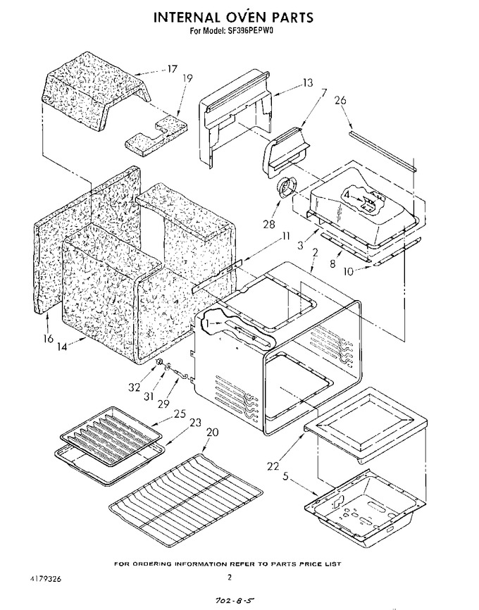 Diagram for SF396PEPW0