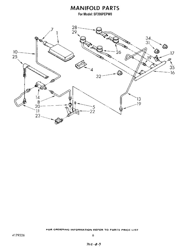 Diagram for SF396PEPW0
