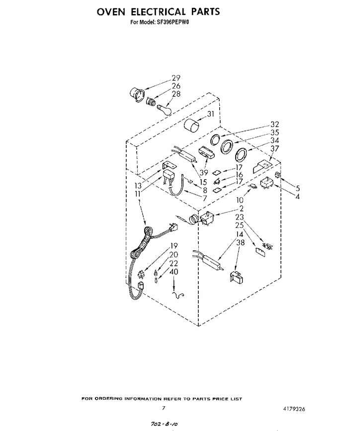 Diagram for SF396PEPW0