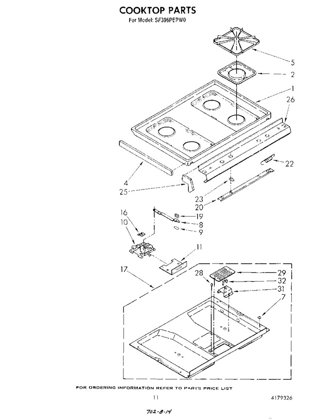 Diagram for SF396PEPW0