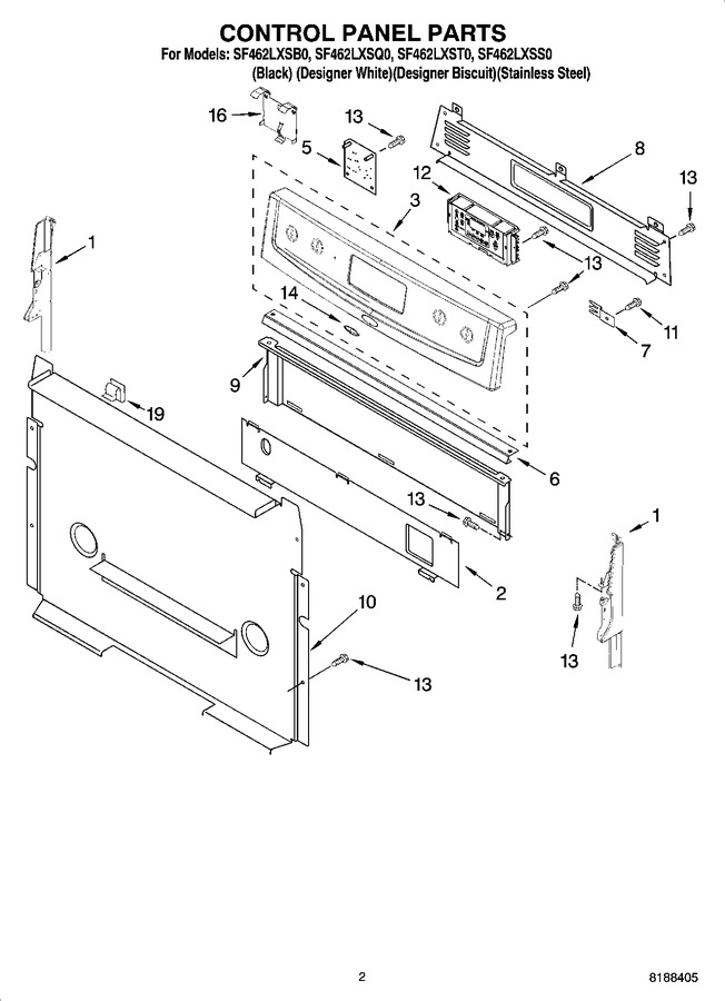 Diagram for SF462LXSB0
