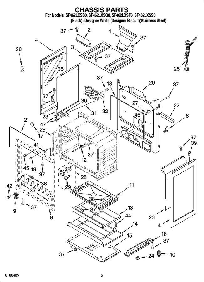 Diagram for SF462LXST0