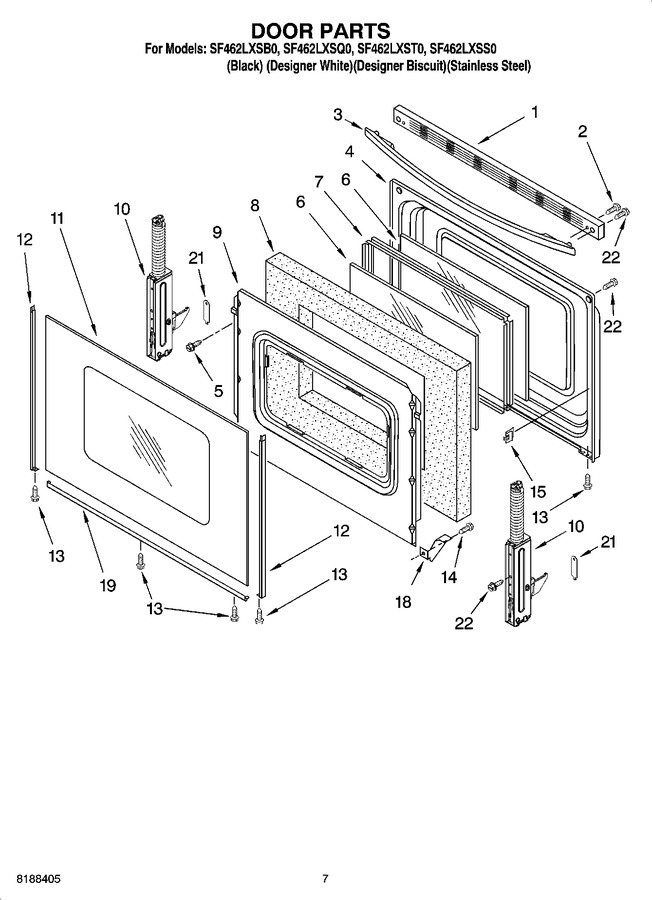 Diagram for SF462LXSQ0