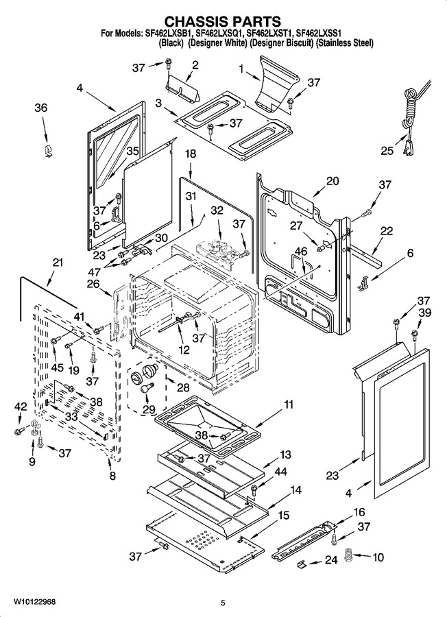 Diagram for SF462LXST1