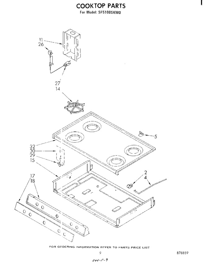 Diagram for SF5100SKW0