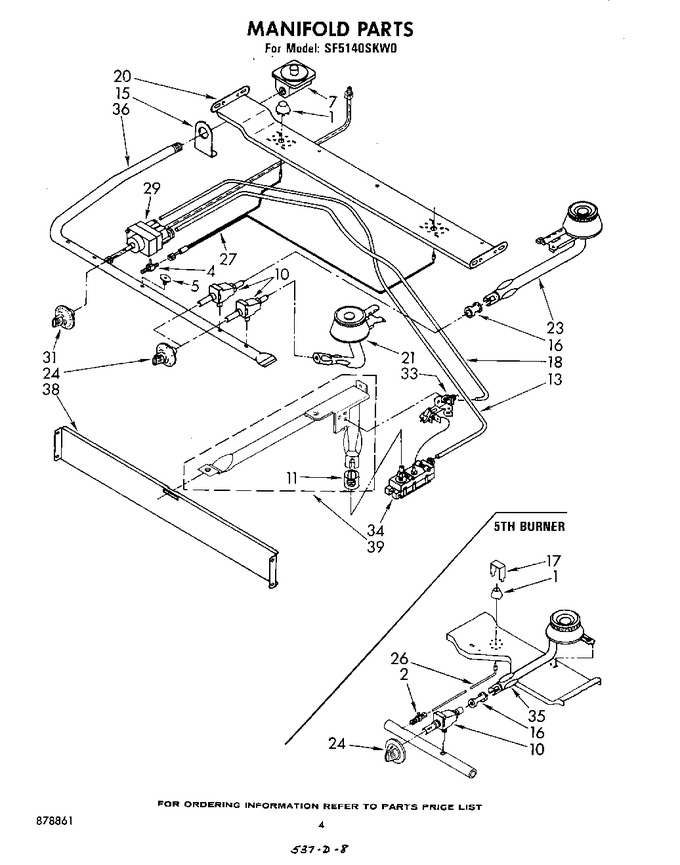 Diagram for SF5140SKW0
