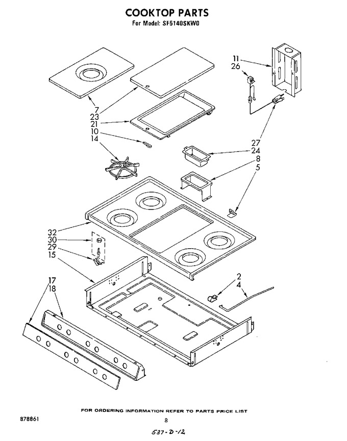 Diagram for SF5140SKW0