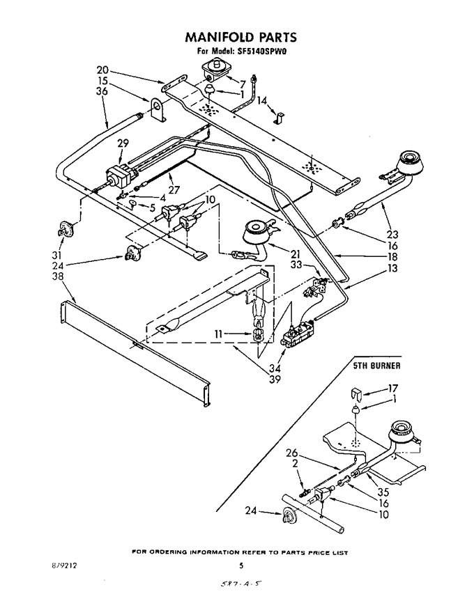 Diagram for SF5140SPW0