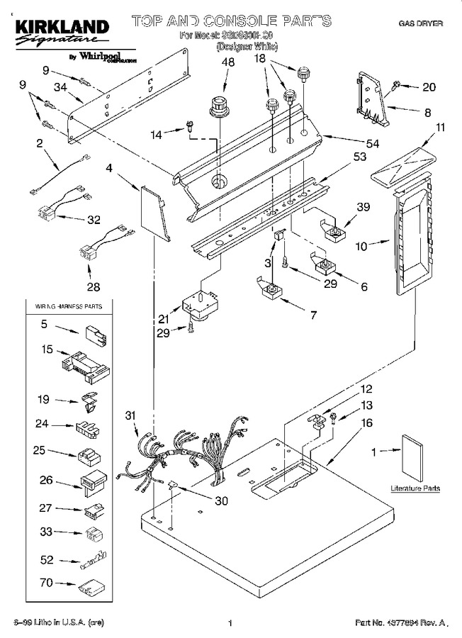 Diagram for SGDS800HQ0