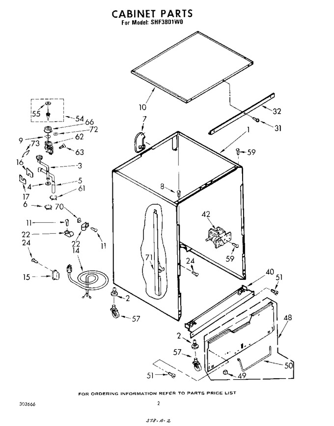 Diagram for SHF3801W0