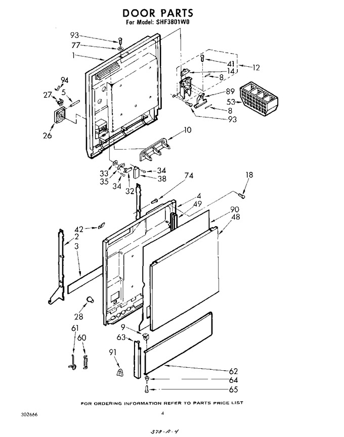 Diagram for SHF3801W0