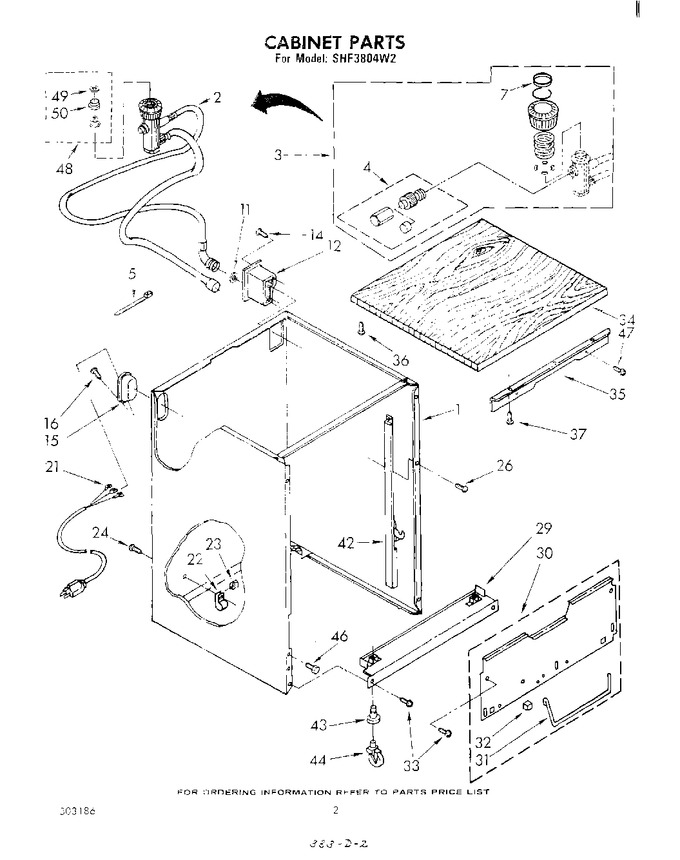 Diagram for SHF3804W2
