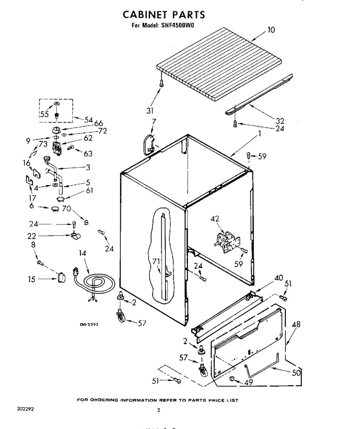 Diagram for SHF4500W0