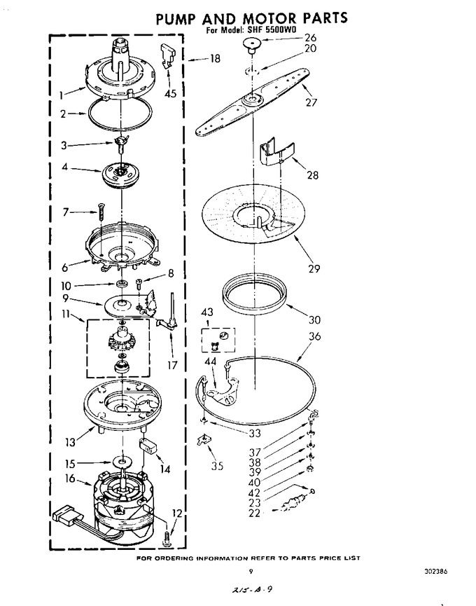 Diagram for SHF5500W0
