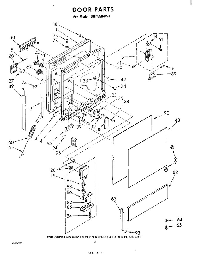 Diagram for SHF5504W0