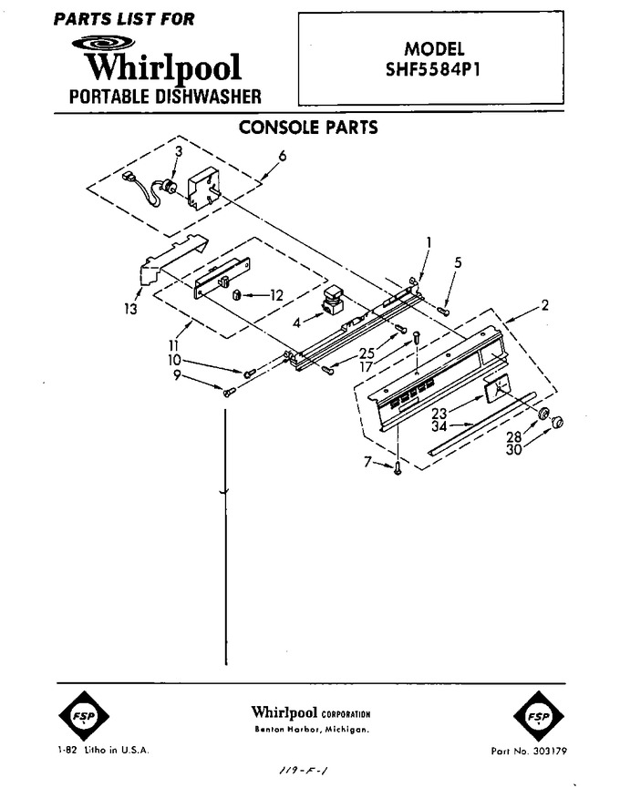 Diagram for SHF5584P1