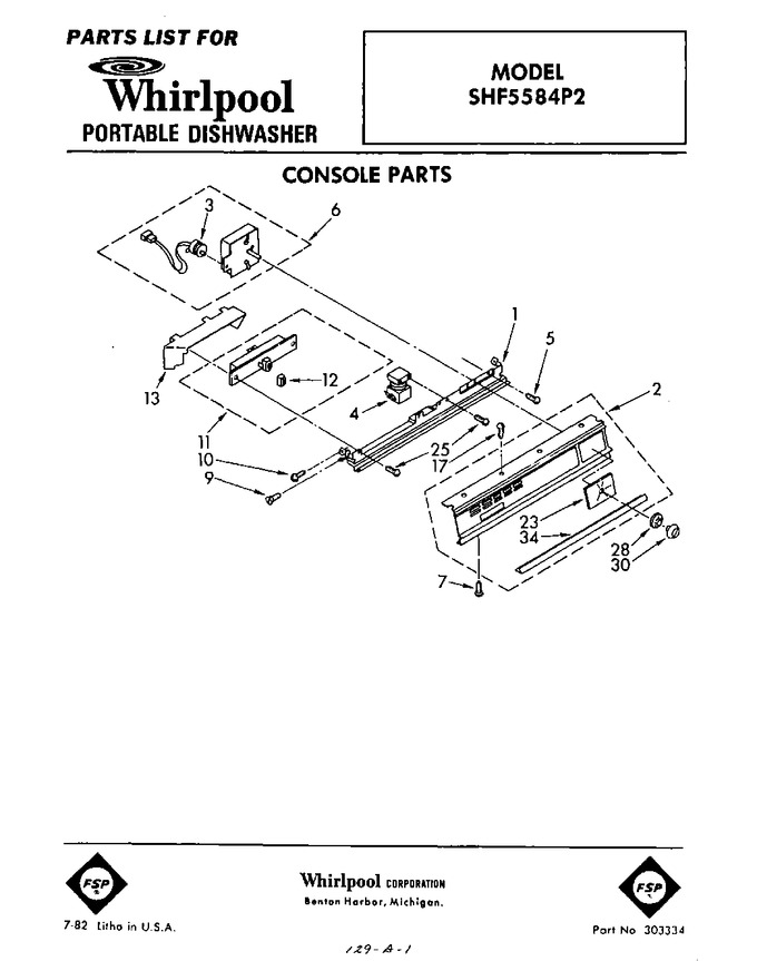 Diagram for SHF5584P2