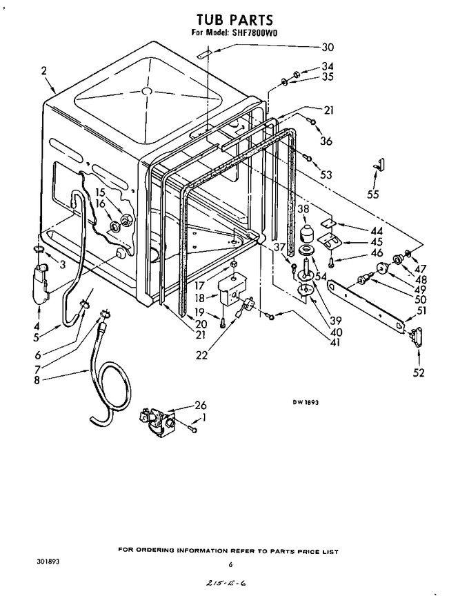 Diagram for SHF7800W0