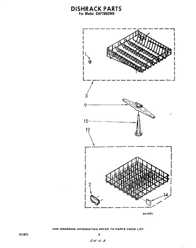 Diagram for SHF7800W0