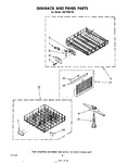 Diagram for 05 - Dishrack And Panel
