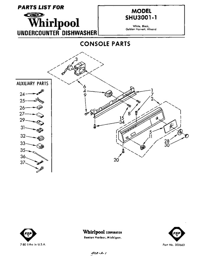 Diagram for SHU30011