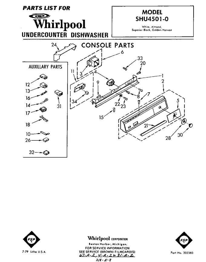 Diagram for SHU45010