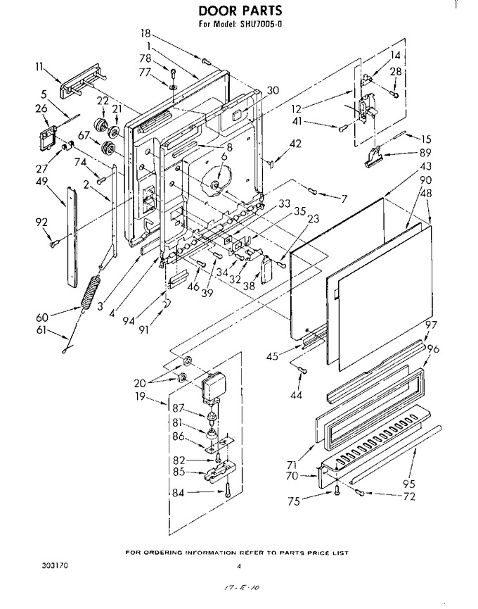 Diagram for SHU70050