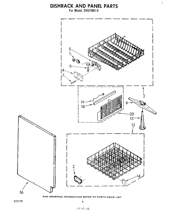 Diagram for SHU70050