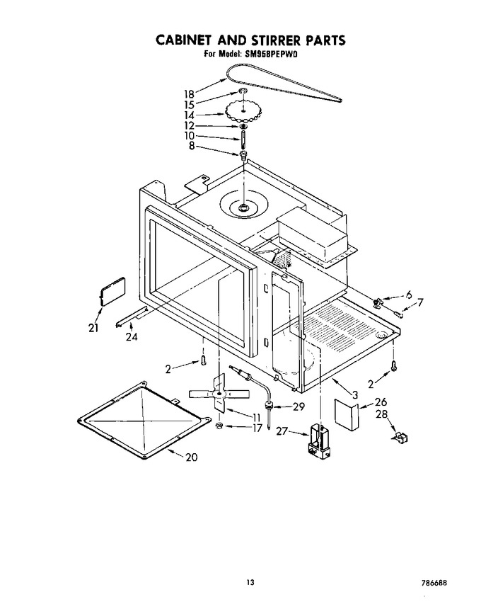 Diagram for SM958PEPW0