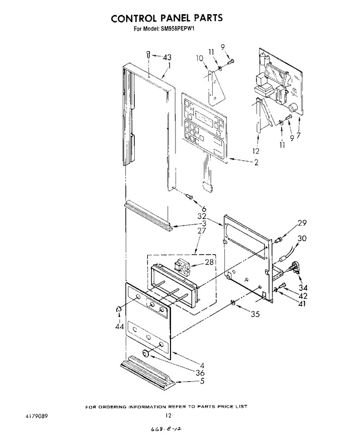 Diagram for SM958PEPW1