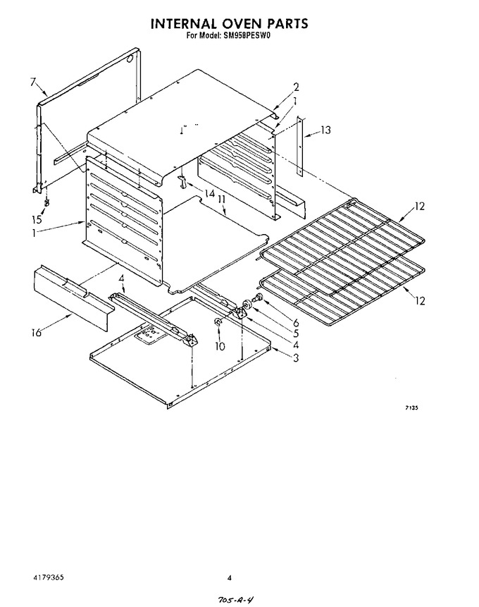 Diagram for SM958PESW0