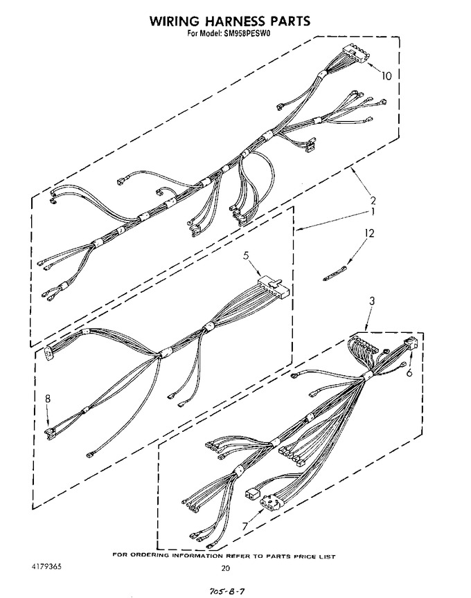 Diagram for SM958PESW0