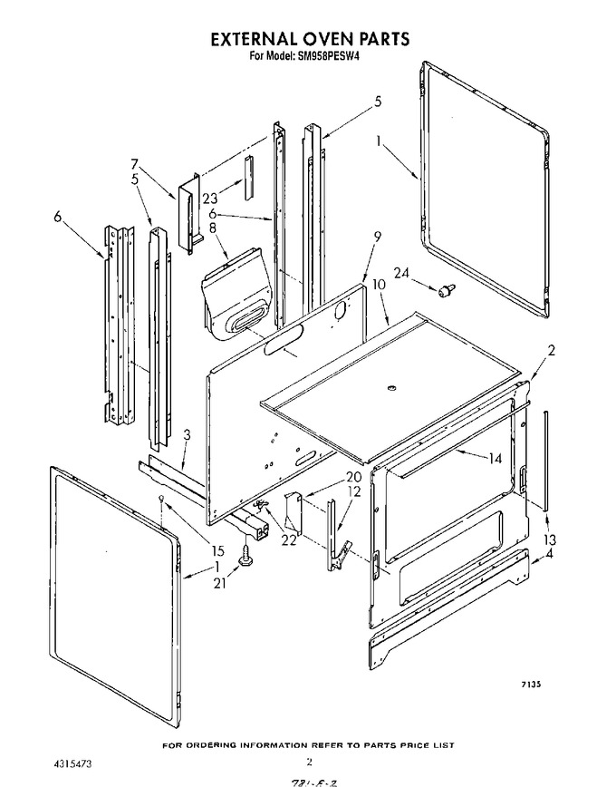 Diagram for SM958PESW4