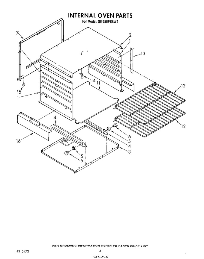 Diagram for SM958PESW4