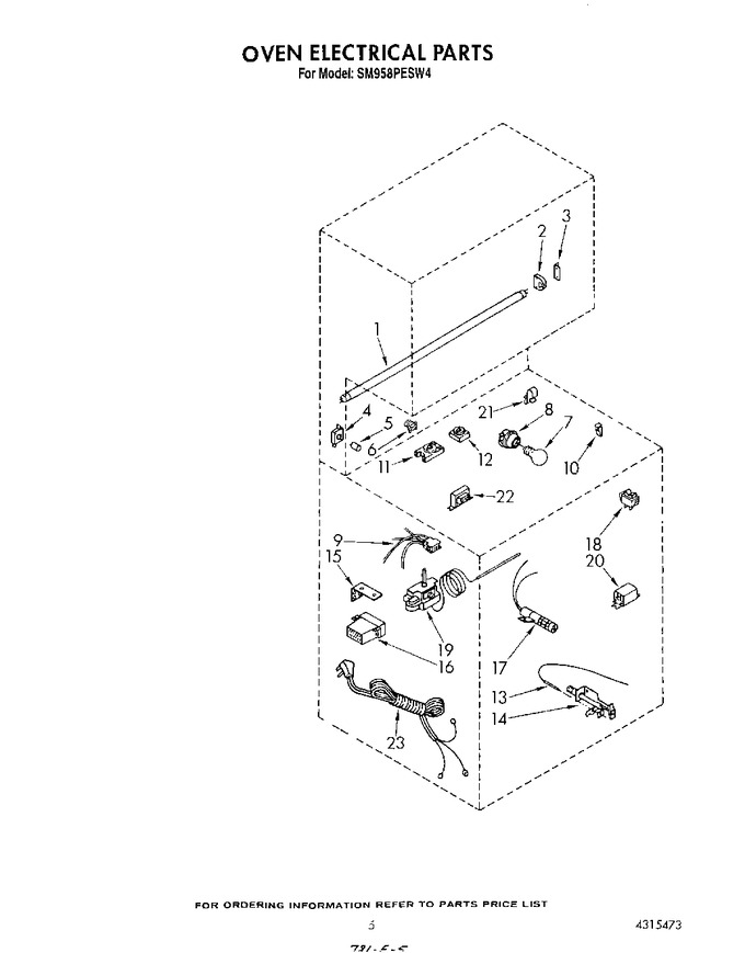 Diagram for SM958PESW4