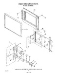 Diagram for 11 - Door And Latch