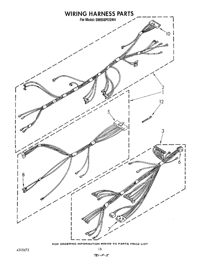 Diagram for SM958PESW4