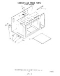 Diagram for 13 - Cabinet And Hinge